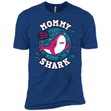 T-Shirts Royal / YXS Shark Family trazo - Mommy Boys Premium T-Shirt