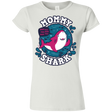 T-Shirts White / S Shark Family trazo - Mommy Junior Slimmer-Fit T-Shirt