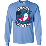 T-Shirts Carolina Blue / S Shark Family trazo - Mommy Men's Long Sleeve T-Shirt