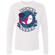T-Shirts White / S Shark Family trazo - Mommy Men's Premium Long Sleeve