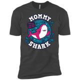 T-Shirts Heavy Metal / X-Small Shark Family trazo - Mommy Men's Premium T-Shirt