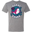 T-Shirts Premium Heather / S Shark Family trazo - Mommy Men's Triblend T-Shirt