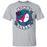 T-Shirts Sport Grey / S Shark Family trazo - Mommy T-Shirt
