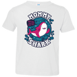 T-Shirts White / 2T Shark Family trazo - Mommy Toddler Premium T-Shirt