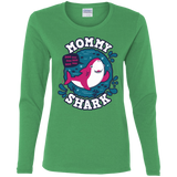 T-Shirts Irish Green / S Shark Family trazo - Mommy Women's Long Sleeve T-Shirt