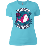 T-Shirts Cancun / X-Small Shark Family trazo - Mommy Women's Premium T-Shirt