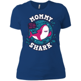 T-Shirts Royal / X-Small Shark Family trazo - Mommy Women's Premium T-Shirt