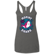 T-Shirts Premium Heather / X-Small Shark Family trazo - Mommy Women's Triblend Racerback Tank