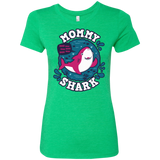 T-Shirts Envy / S Shark Family trazo - Mommy Women's Triblend T-Shirt