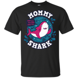 T-Shirts Black / YXS Shark Family trazo - Mommy Youth T-Shirt