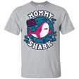 T-Shirts Sport Grey / YXS Shark Family trazo - Mommy Youth T-Shirt