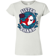 T-Shirts White / S Shark Family trazo - Sister Junior Slimmer-Fit T-Shirt