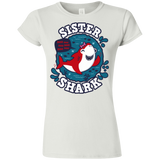 T-Shirts White / S Shark Family trazo - Sister Junior Slimmer-Fit T-Shirt