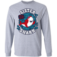 T-Shirts Sport Grey / S Shark Family trazo - Sister Men's Long Sleeve T-Shirt