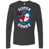 T-Shirts Heavy Metal / S Shark Family trazo - Sister Men's Premium Long Sleeve