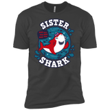 T-Shirts Heavy Metal / X-Small Shark Family trazo - Sister Men's Premium T-Shirt