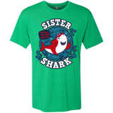 T-Shirts Envy / S Shark Family trazo - Sister Men's Triblend T-Shirt