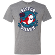 T-Shirts Premium Heather / S Shark Family trazo - Sister Men's Triblend T-Shirt
