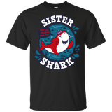 T-Shirts Black / S Shark Family trazo - Sister T-Shirt