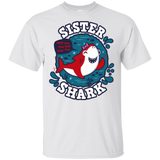 T-Shirts White / S Shark Family trazo - Sister T-Shirt