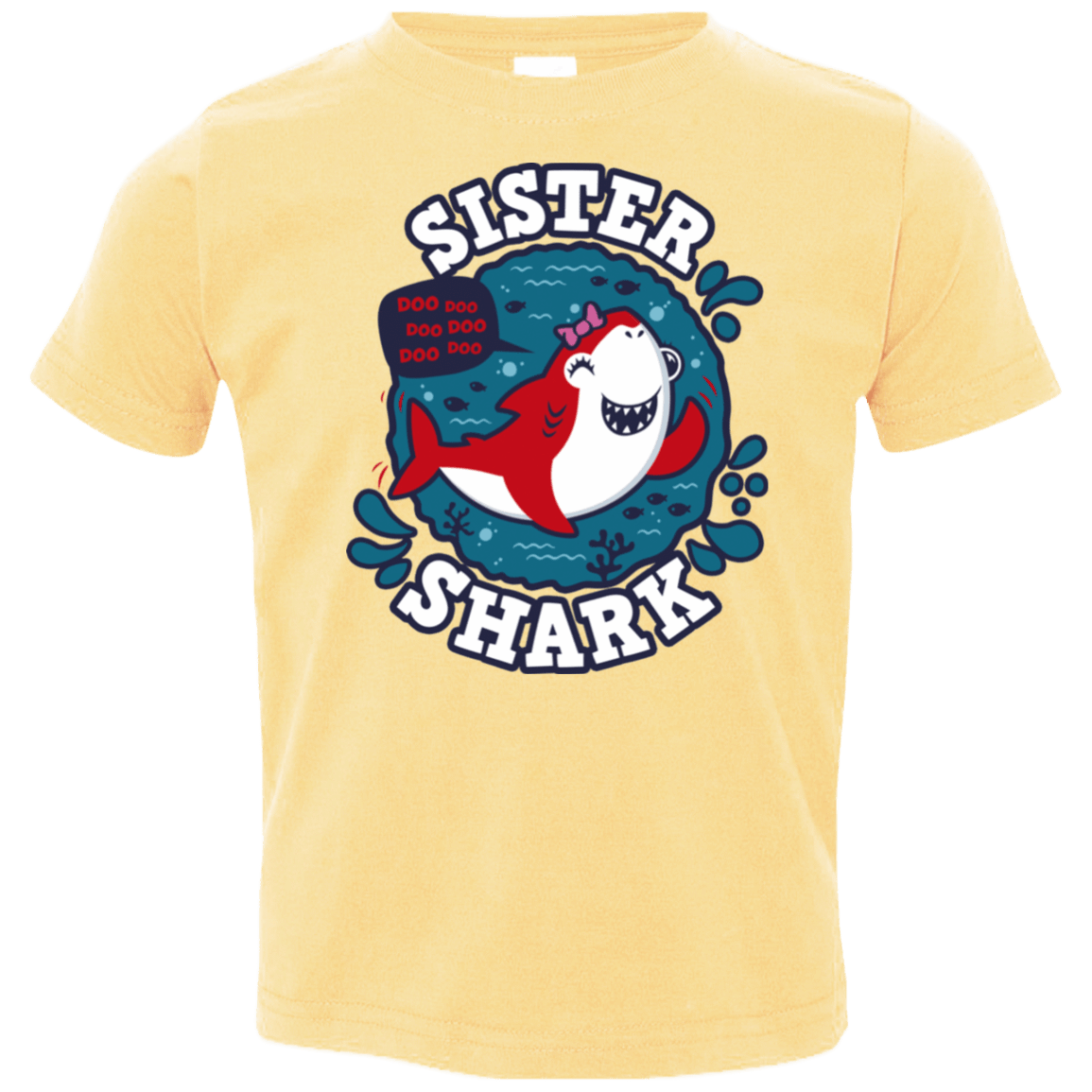 T-Shirts Butter / 2T Shark Family trazo - Sister Toddler Premium T-Shirt