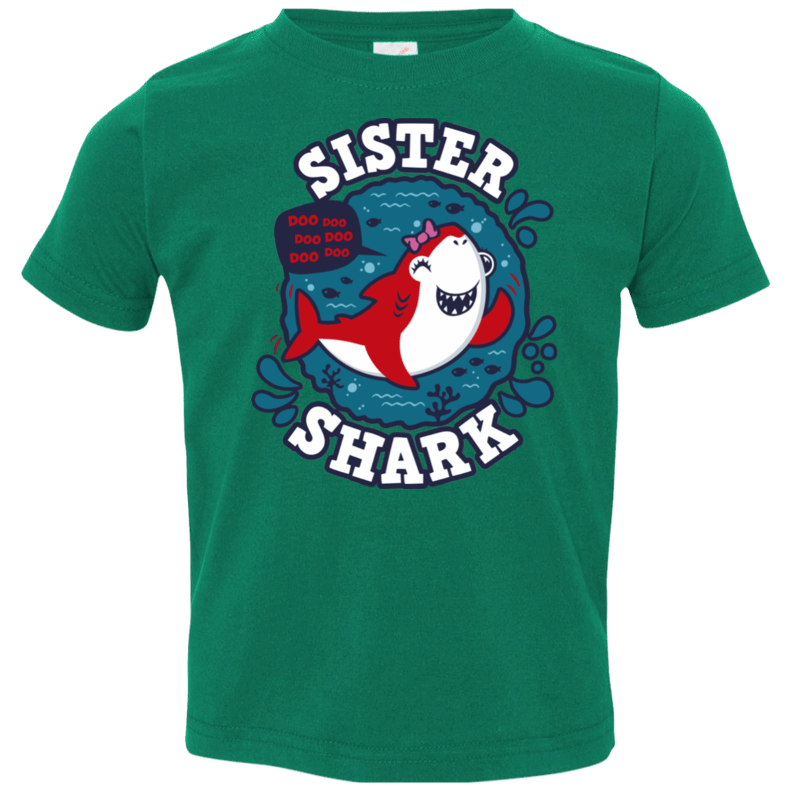 T-Shirts Kelly / 2T Shark Family trazo - Sister Toddler Premium T-Shirt