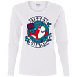 T-Shirts White / S Shark Family trazo - Sister Women's Long Sleeve T-Shirt