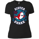 T-Shirts Black / X-Small Shark Family trazo - Sister Women's Premium T-Shirt