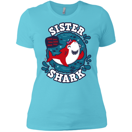 T-Shirts Cancun / X-Small Shark Family trazo - Sister Women's Premium T-Shirt