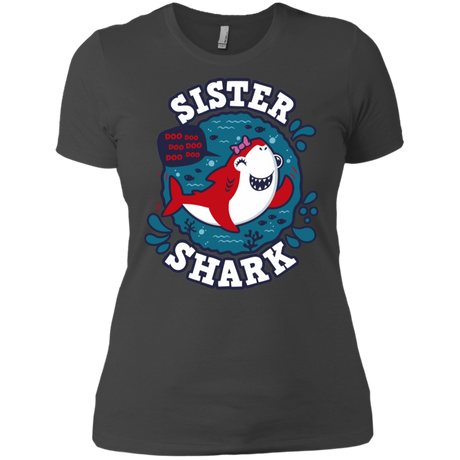 T-Shirts Heavy Metal / X-Small Shark Family trazo - Sister Women's Premium T-Shirt