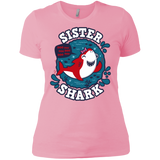 T-Shirts Light Pink / X-Small Shark Family trazo - Sister Women's Premium T-Shirt
