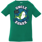T-Shirts Kelly / 6 Months Shark Family trazo - Uncle Infant Premium T-Shirt