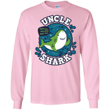 T-Shirts Light Pink / S Shark Family trazo - Uncle Men's Long Sleeve T-Shirt