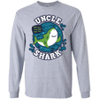 T-Shirts Sport Grey / S Shark Family trazo - Uncle Men's Long Sleeve T-Shirt