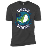 T-Shirts Heavy Metal / X-Small Shark Family trazo - Uncle Men's Premium T-Shirt