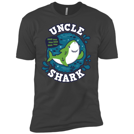 T-Shirts Heavy Metal / X-Small Shark Family trazo - Uncle Men's Premium T-Shirt