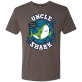 T-Shirts Macchiato / S Shark Family trazo - Uncle Men's Triblend T-Shirt