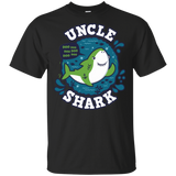 T-Shirts Black / S Shark Family trazo - Uncle T-Shirt
