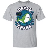 T-Shirts Sport Grey / S Shark Family trazo - Uncle T-Shirt