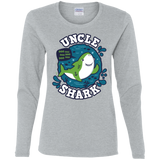 T-Shirts Sport Grey / S Shark Family trazo - Uncle Women's Long Sleeve T-Shirt