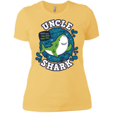 T-Shirts Banana Cream/ / X-Small Shark Family trazo - Uncle Women's Premium T-Shirt