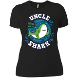 T-Shirts Black / X-Small Shark Family trazo - Uncle Women's Premium T-Shirt
