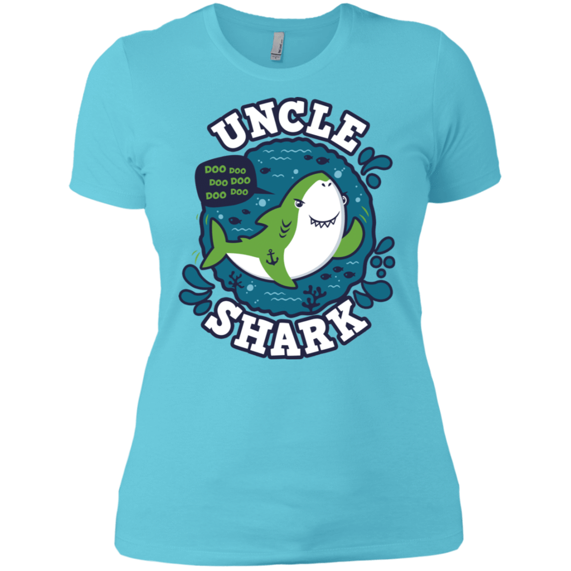 T-Shirts Cancun / X-Small Shark Family trazo - Uncle Women's Premium T-Shirt