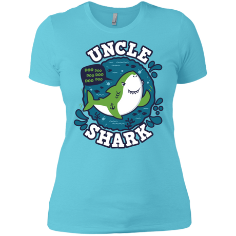 T-Shirts Cancun / X-Small Shark Family trazo - Uncle Women's Premium T-Shirt