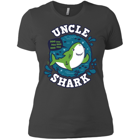 T-Shirts Heavy Metal / X-Small Shark Family trazo - Uncle Women's Premium T-Shirt