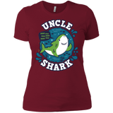 T-Shirts Scarlet / S Shark Family trazo - Uncle Women's Premium T-Shirt