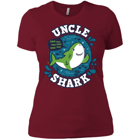 T-Shirts Scarlet / S Shark Family trazo - Uncle Women's Premium T-Shirt