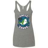 T-Shirts Venetian Grey / X-Small Shark Family trazo - Uncle Women's Triblend Racerback Tank