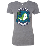 T-Shirts Premium Heather / S Shark Family trazo - Uncle Women's Triblend T-Shirt
