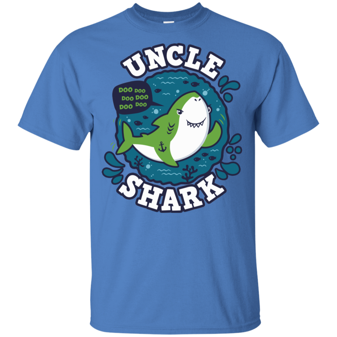 T-Shirts Iris / YXS Shark Family trazo - Uncle Youth T-Shirt